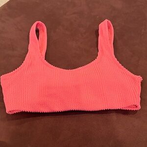 Women’s ribbed bikini top
